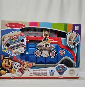 Melissa & Doug PAW Patrol 35 Piece  Match & Build Mission Cruiser NWT